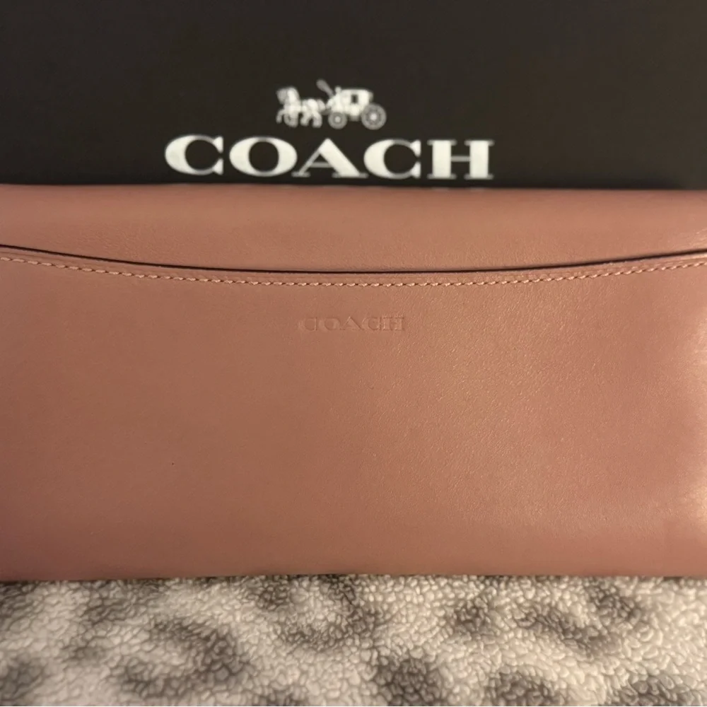 Coach Leather Wallet - Picture 2 of 3